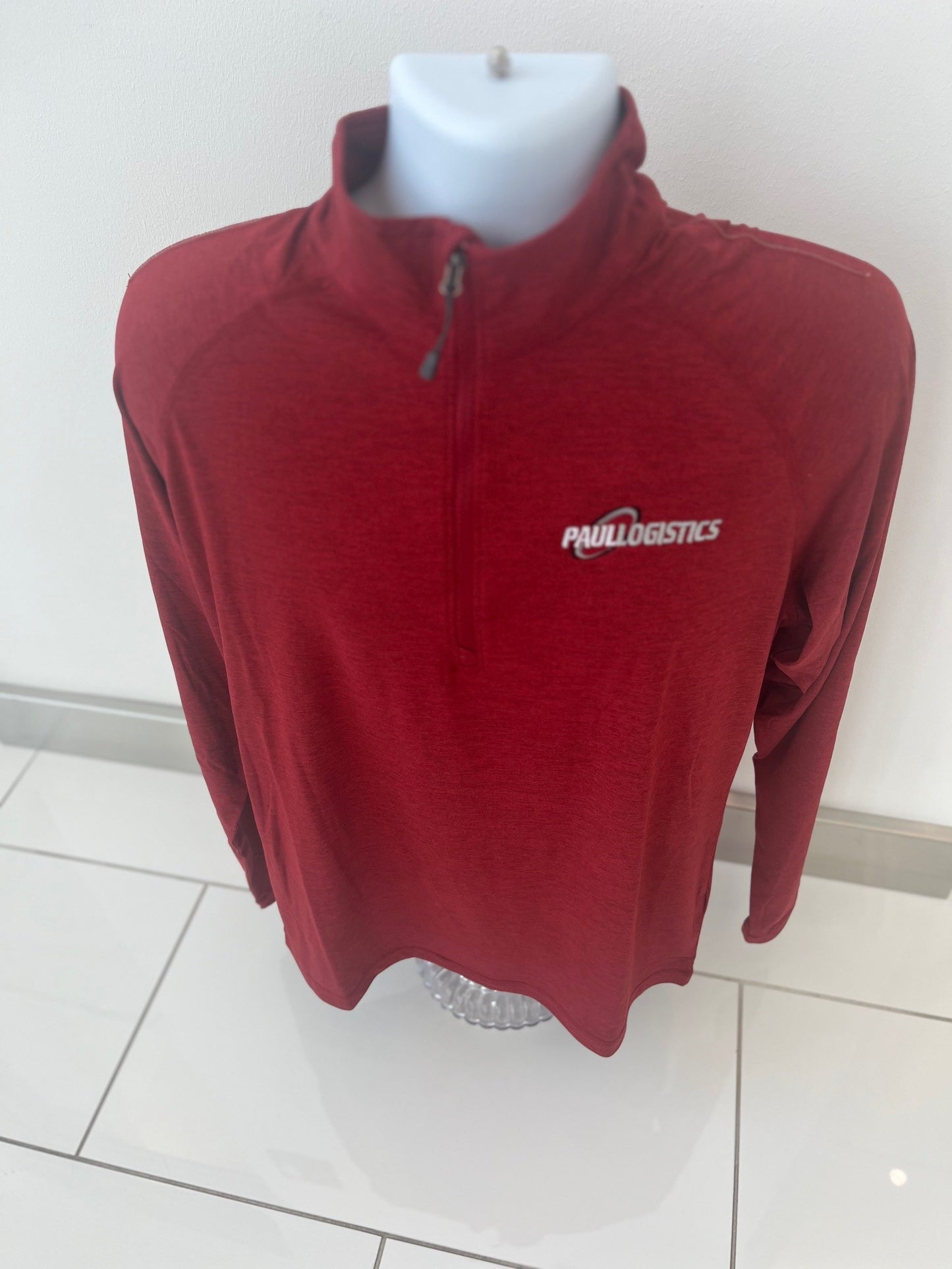 Crimson Quarter Zip